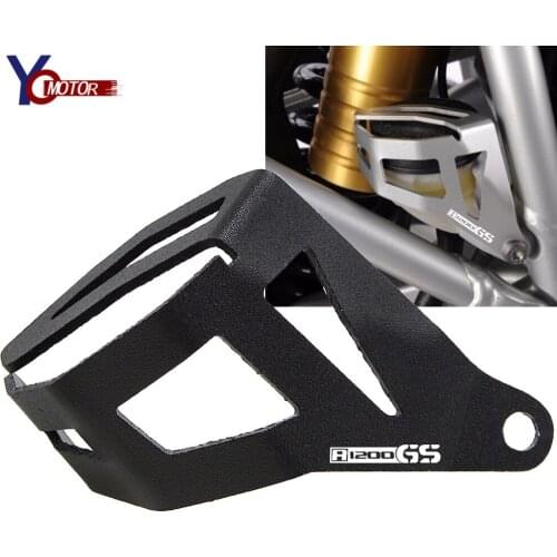 Motorcycle Rear Brake Pump Fluid Tank Reservoir Guard Protector Cover OIL CUP For BMW R1200 GS R1200GS LC ADV 2014-2016 2015