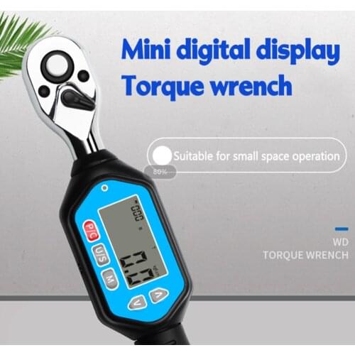 1/2inch 5.0~100N.m Portable Mini Digital Torque Wrench Electronic Torque Wrench Bicycle Repairing Tools Utility Hand Tools