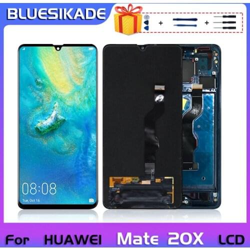 7.2" Original For Huawei Mate 20X LCD Display Touch Screen For Huawei Mate 20x Display EVR-L29 LCD Digitizer Replacement Parts