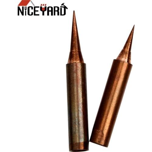 NICEYARD Oxygen-free Copper Soldering Iron Tip Non-magnetic For Solder Station Tools 900M-T-I 900M-T-SI
