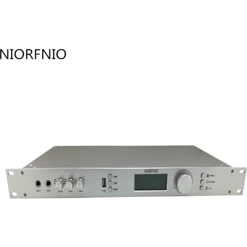 Free Shipping Stereo PLL Audio Amplifier FM Radio Station Transmitter Equipment NIO-50W FM PLL Transmitter