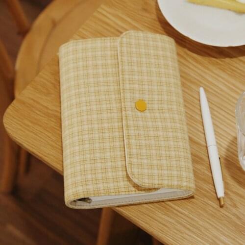 Creative Farbic Design A5 A6 Standard Binder Notebooks Journals Cute 90sheets Loose-leaf Diary Agenda Planner Notepad Stationery