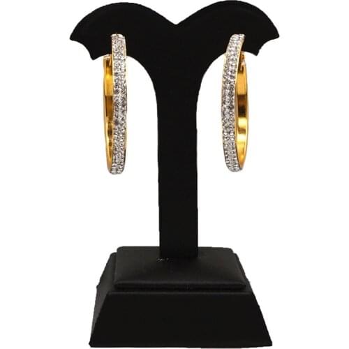 Big Circle Round Dangle Earrings New Trendy Geometric Gold-Color Earings For Women fashion Jewelry