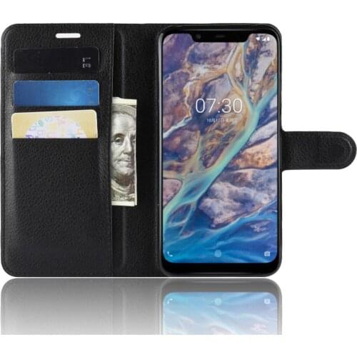 Phone Case For Nokia 7.1 plus X7 Flip PU Leather Back Cover Case For Nokia 7.1plus Wallet Smartphone Bag Coque Funda Case