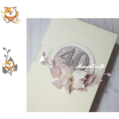 Leaves Series Metal Cutting Dies Scrapbooking Stencil DIY Decorative Craft Embossing Die Cuts Card Making New Dies For 2019