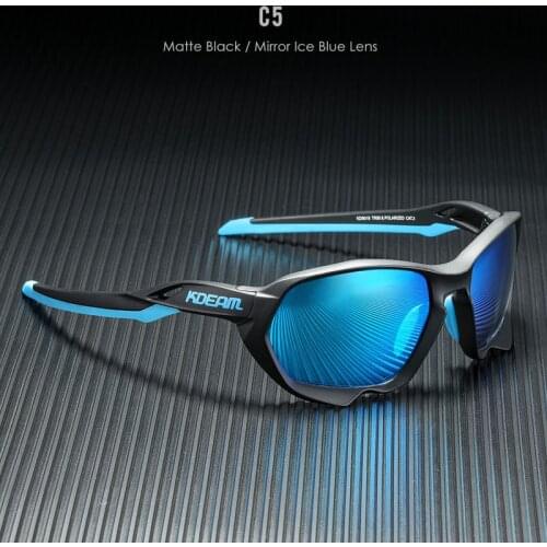 2021 High Quality Mens Outdoor Sports Sunglasses Uniquely Shaped Goggles UV400 Polarized Unisex