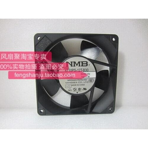 Brand new original 4710ps-12t-b30 12025 115V 14 / 11W aluminum frame AC cooling fan
