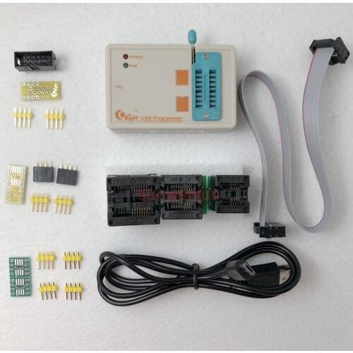 Skypro official version better than EZP2010 EZP2013 high-speed USB SPI Programmer 24 25 93 EEPROM 25 flash include 3 adapters