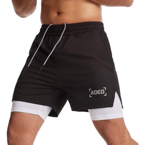 GITF Running Shorts Unisex Clothing Exercise Gym Shorts Spandex Jogging Fitness Breathable Cycling Outdoor Sports Equipment