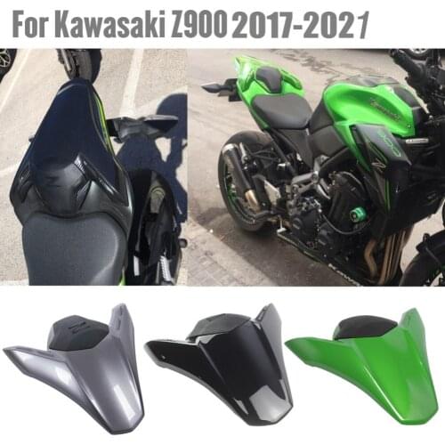 For Kawasaki Z900 2017 2018 2019 2020 Motorcycle Rear Seat Cowl Passenger Cover Pillion Z 900 Tail Fairing Cowl Back Cover Black