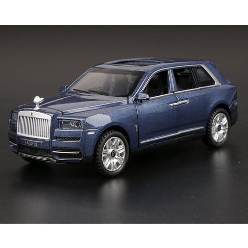 1:24 for Rolls-Royce Cullinan Metal Car Toy Alloy Car Diecasts Toy Vehicles Car Model Toys for Kids Gifts