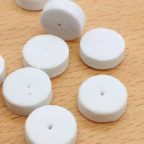 10000pcs Foam Gaskets Round Diy Jewelry Accessories Packaging Protection Earrings Ear Studs Shock Absorption Materials Wholesale