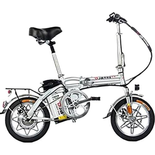 14 Inch Electric Bicycle Portable Folding Lithium Oil Brake Fork Shock Absorber