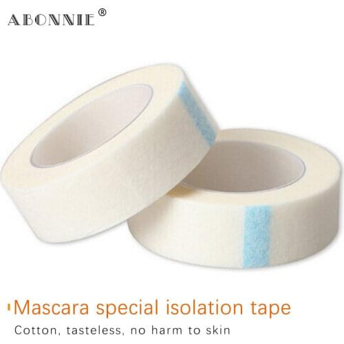 Abonnie 20/50 Rolls Eyelash Tape Nnder Eye Pad Paper For Grafting Fake Tapes Patch Make Up Anti-Allergy Easy Tear Eye tape