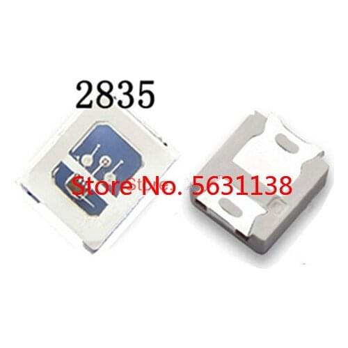 20PCS 2835 0.2W SMD LED purple violet UVLED 365-370nm 375-380NM 400-405NM 60mA 2.8-3.0v Detector light source cree led COB chip