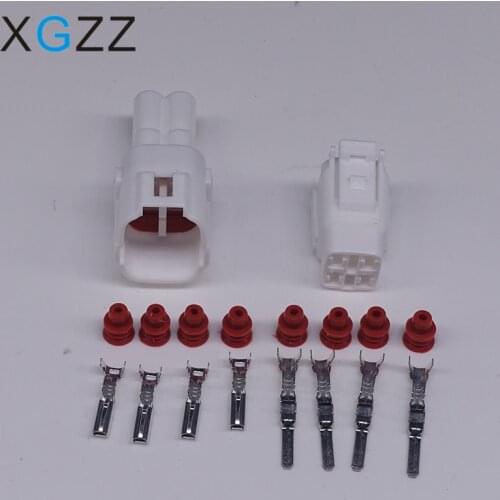 5 Sets Sumitomo 6180-4771 6188-0004 4 Pin MT090 Sealed Motorcycle Connector Female Male Housing Automotive Wire Connector