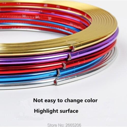 8m car styling chrome protection wheel Rim light frame decoration for Audi a4 a3 q5 q7 a5 b6 b8 a6 c5 b7 c6 a8 TT accessories