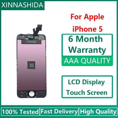 Quality LCD Display For Apple iPhone 5 Touch Screen Replacement 100% Good Working LCD