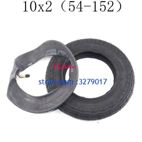 Free Shipping 10x2/54-152 10 Inch Inner and Outer Tire Electric Vehicle Balancer Scooter Electric Wheelchair Baby Carriage