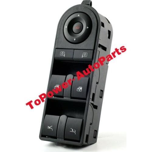 Electric Power Window Master Control Switch Button 93162636 for Opell Vvauxhall Tigra Twintop 2004-2009 93162973 93164498