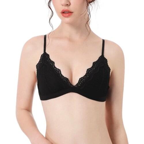 Women Underwear Set Sexy Bra and Panty Sets Lace Bralette Sexy Lingerie for Small Breast Female Bra Without Underwire Bralette