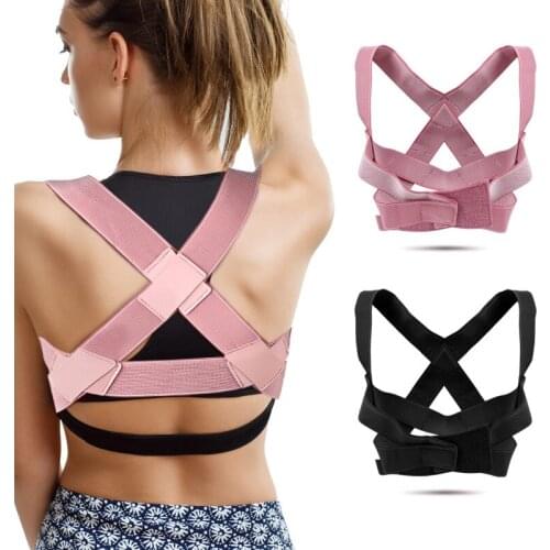 Posture Corrector Upper Back Straightener Brace Comfortable Upright Straightener For Women Men Personal Health Care TK-ing