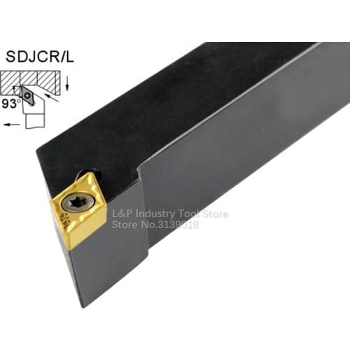 New Good Quality Cutting Edge Angle 93 External Toolholder 25*25mm SDJCR2525M11 SDJCL2525M11 Not Including Blade