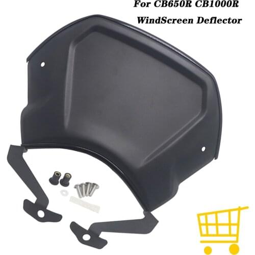 New Motorcycle Accessories Modified WindScreen Windshield Front Deflector FOR HONDA CB650R CB1000R CB 650 1000 R 2018 2019 2020