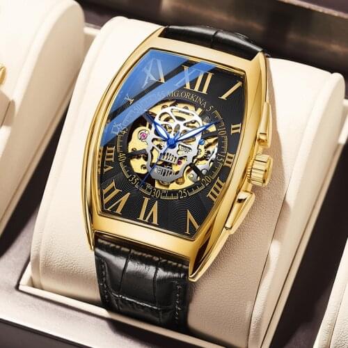 Мужские часы с кожаным ремешком ONEVAN China At AliExpress