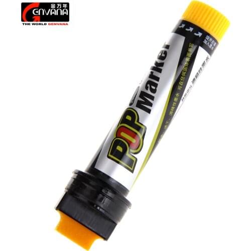 LifeMaster Genvana Pop Marker 20mm Alcohol Based Ink Mark on Anything/Poster Design Fast Dry Waterproof Ink G-0930