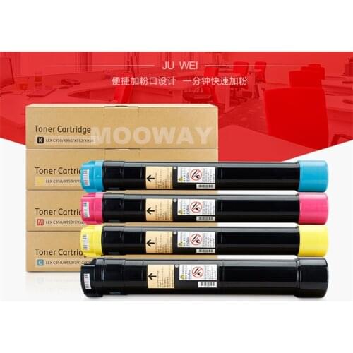 Compatible color toner cartridge for Lexmark C950 X950 X952 X954 color toner cartridge