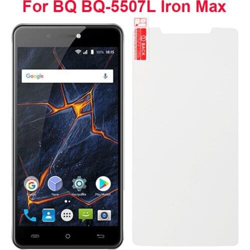 For BQ 5507L Film Clear Glass Screen Protector / Anti-explosion Ultra-thin 2.5D 9H Tempered Glass Film For BQ BQ-5507L Iron Max