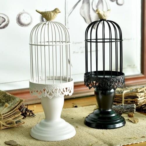 HLPKC Decorative Cage Candlesticks