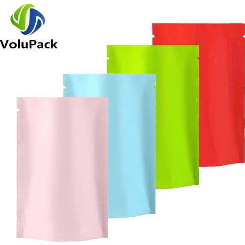 Eco-friendly Vacuum Heat Seal Bags To Keep Food Better! Stand Up Open Top Tear Notch Pouches Aluminum Foil Mylar Packaging Bags