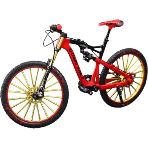 Bicycle Model Kids Bike Toy Mountain Bike Mountain Bike Collection Red Toys & Hobbies Contemporary Manufacture