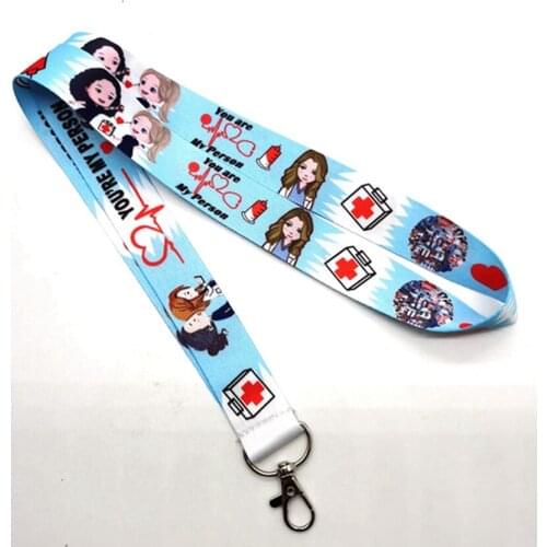 New Doctors lanyard Neck Strap Lanyards Badge Holder Rope Pendant Key Chain