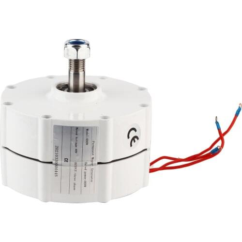 400W 500W 600W 24V 48V Wind Power Turbine Generator Three-phase Alternator Permanent Magnet Generator