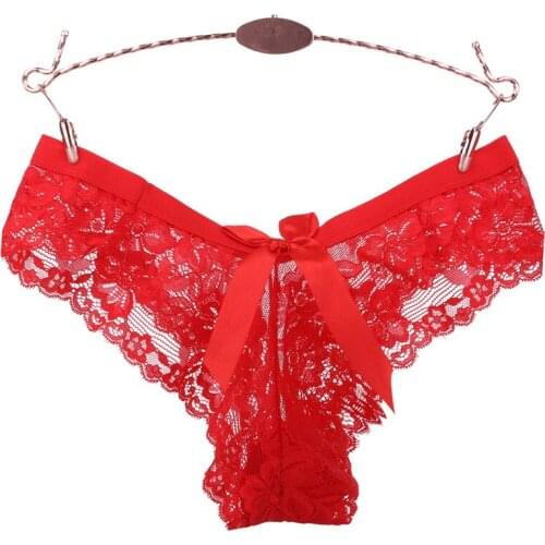 Women Cute Letter Panties Thongs Lace Underwear Seamless Briefs Lingerie Lace Womens Sexy Thongs G-string Underwear Panties