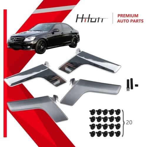 2047201171 Left Right Car Inner Interior Door Handle Repair Kit Matte/Chrome Metal/Plastic For Mercedes Benz X204 W204 GLK250