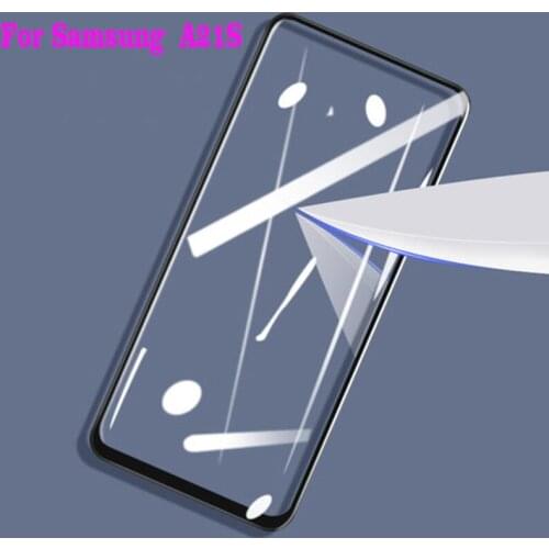 3D Tempered Glass For Samsung Galaxy A21S Full Cover 9H film Explosion-proof Screen Protector For Samsung Galaxy A21S