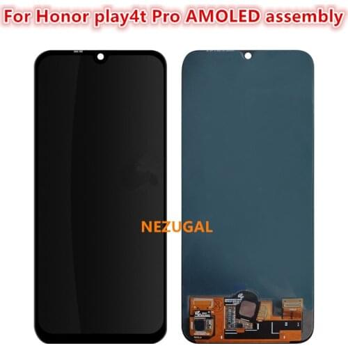 6.3" AMOLED For Huawei Honor Play 4T Pro AQM-AL10, AQM-TL10 LCD Display Touch Screen Digitizer Assembly Replacement