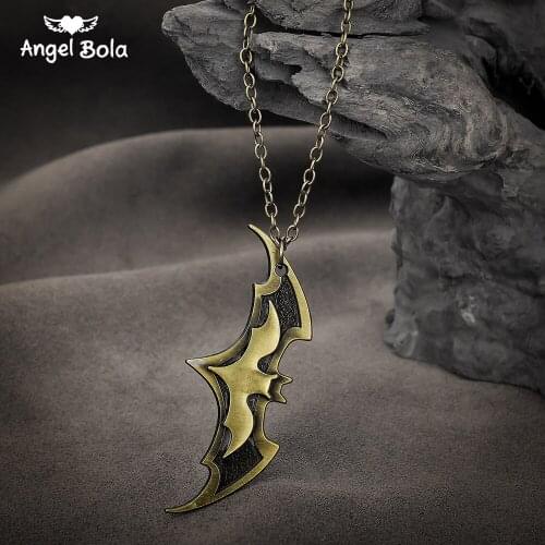 Angel bola 2020 new fashionable ancient bronze Egyptian necklace Horus eyes Egyptian jewelry hieroglyphs charm KC-807