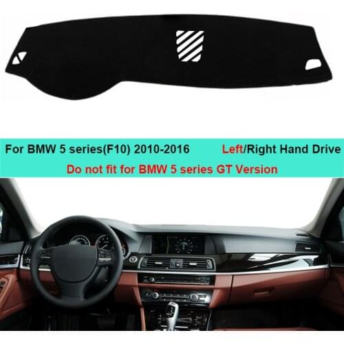 For BMW 5 series F10 2010 - 2016 520i 525i 530i 535i Car Inner Dashboard Cover Dash mat Carpet 2011 2012 2013 2014 2015