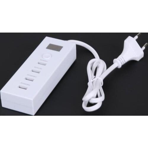 4 Ports Multifunction USB Charger Quick Charging Smart Plug Power Strip 5V 2A Extension Socket(EU) Home Electronics