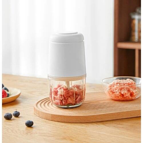 Multi-functional garlic pound magic device electric mixing small meat mincer J03