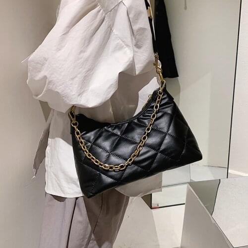 Fashion Lattice Hobos Women Shoulder Crossbody Bags 2021 Luxury Designer Handbags and Purses Ladies Messenger Bag High Quality