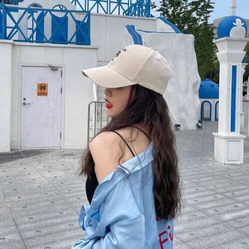 2021 New Best-selling Ladies Cap Summer Korean Version of Wild INS Trend Brand Baseball Caps Mens Outdoor Street Sun Hat