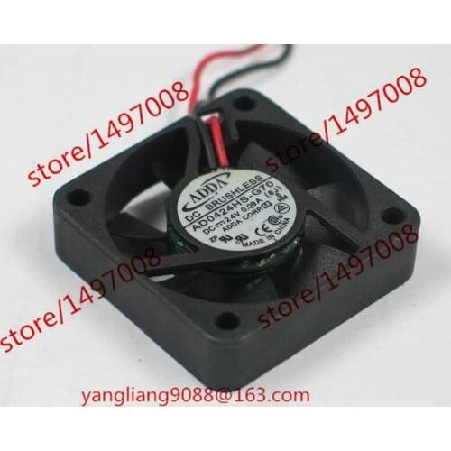 ADDA AD0424HS-G70 DC 24V 0.09A 40x40x10mm Server Laptop Cooling Fan