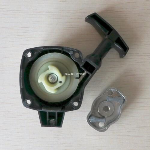 Recoil Easy Starter with Pulley Plate Fit Brush Cutter Garden Tool 26CC 1E34F Grass Strimmer Engine