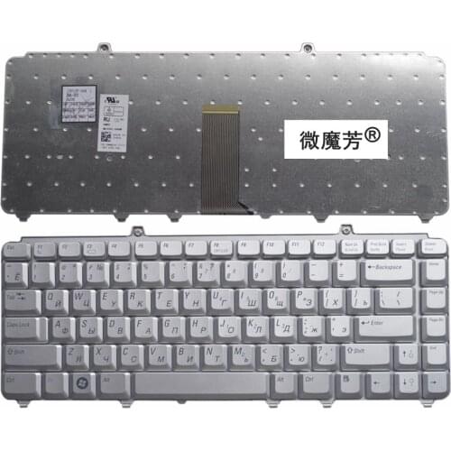 RU Silver New FOR DELL 1400 PP22L 1318 1545 PP29L 1520 1525 PP26L 1521 1526 500 PP14L PP41L M1530 Laptop Keyboard Russian